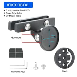 Radar Light Stand Bracket for Bryton Gardian R300L Bicycle Rear Lamp Saddle Rail Seatpost Mount Fits Gopro Camera Adaptor
