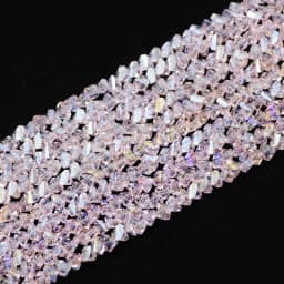 90pcs Triangle Austrian Crystal Glass Beads Spacer Loose Beads For Jewelry Making Bracelets & Bangles Necklace DIY 4mm 6mm 8mm