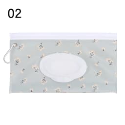 EVA Baby Wet Wipe Pouch Portable Buckle Wipes Holder Case Flip Cover Snap-Strap Reusable Refillable Wipe Bag Outdoor Tissue Box