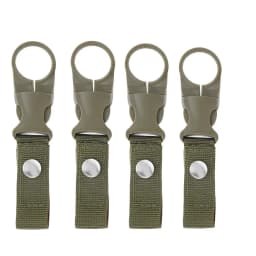 Webbing Buckle Hook Water Bottle Holder Clip Outdoor Nylon EDC Climb Carabiner Belt Backpack Hanger Camp Carabiner Belt Clip