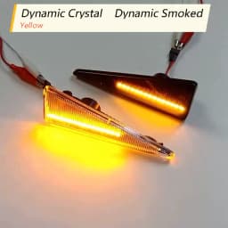 2pieces Led Dynamic Side Marker Turn Signal Light For Renault Megane MK2 CC Espace MK4 Scenic MK2 Wind Avantime Thalia 2