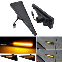 2pieces Led Dynamic Side Marker Turn Signal Light For Renault Megane MK2 CC Espace MK4 Scenic MK2 Wind Avantime Thalia 2