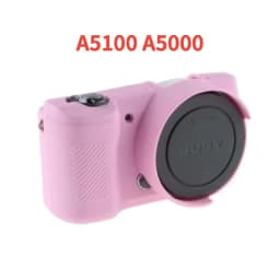 Silicone Armor Skin Case Camera Bag Body Cover Protector for Sony Alpha A6000 A6100 A6300 A6400 A6500 A6600 A5100 A5000 Cameras