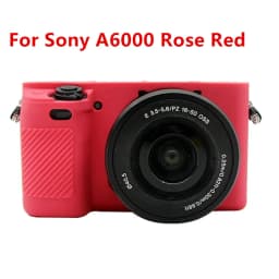 Silicone Armor Skin Case Camera Bag Body Cover Protector for Sony Alpha A6000 A6100 A6300 A6400 A6500 A6600 A5100 A5000 Cameras