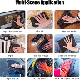 Thicker Magic Cleaning Cloth No Watermark No Trace Clean Rag Microfiber Wash Reusable Dried Wiping Window Glass Kitchen Towel