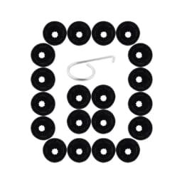 runmade For VW Jetta Golf MK5 Passat B6 Wheel Lug Bolt Center Nut Cover Caps 1K0 601 173 A