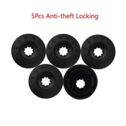 runmade For VW Jetta Golf MK5 Passat B6 Wheel Lug Bolt Center Nut Cover Caps 1K0 601 173 A