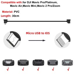 Data Cable OTG Remote Controller to Phone Tablet Connector USB TypeC IOS Extend for DJI MINI 4K/2/3 Pro/SE/Pro/Air/Mavic 2/3