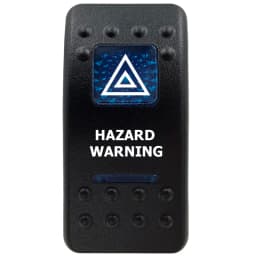 12V Marine Grade Rocker Switch SPST/ON OFF, DPDT/(ON) OFF (ON) Blue Led Light Bar for Carling ARB NARVA Replace Waterproof IP66
