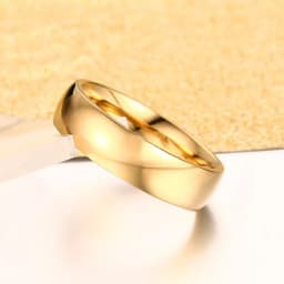 Gold Color Wedding Band Engagement Stainless steel Ring for Women Men US Sizes 4 5 6 7 8 9 10 11 12 13 14 15 Free Shipping