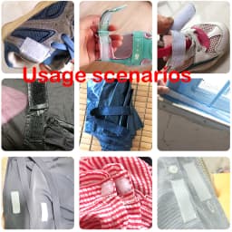 1Meter Black White Fastener Tape Hook Loop Fastener Tape Magic Sticker Nylon Sewing DIY No Glue 16/20/25/30/38/50/100/150mm