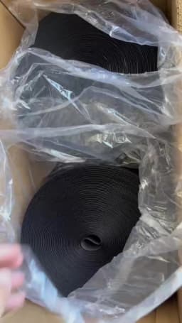 1Meter Black White Fastener Tape Hook Loop Fastener Tape Magic Sticker Nylon Sewing DIY No Glue 16/20/25/30/38/50/100/150mm