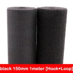 1Meter Black White Fastener Tape Hook Loop Fastener Tape Magic Sticker Nylon Sewing DIY No Glue 16/20/25/30/38/50/100/150mm