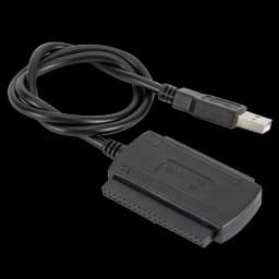 WVVMVV New 3-in-1 USB 2.0 To IDE / SATA 2.5",3.5" Hard Drive Disk HDD SSD 480Mb/s Data Interface Converter Adapter Cable