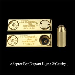 5 in 1/Set Durable Brass Copper Nozzle Refill Butane Gas Adapter For Dupont Lighter Yellow/Red/Green/Blue Easy To Use Reusable