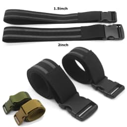 Tactical Multi-slip Elastic Drop Leg Thigh Strap for Universal Gun Holster QLS 19 22 GL 17 M9 Hunting Accessories