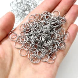 200pcs 3/4/5/6/7/8/10mm Stainless Steel Gold Color Split Jump Rings DIY Jewelry Findings Open Single Loops for jewelry making