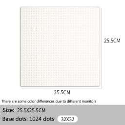 32*32 50*50 Dots Classic Base Plates Blocks DIY Small Size City Road Bricks Baseplates Construction Building Toys For Kids Gifts
