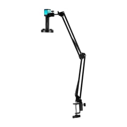 YIZHAN Digital Microscope 4K FULL HD HDMI VGA 1080P Industrial Camera C-Mount Via Type Measurement 150x Lens For Soldering Phone