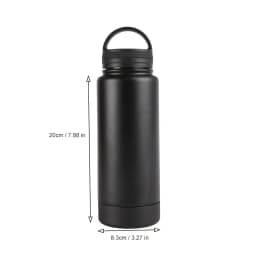 1PC Diversion Safes Stainless Steel Hidden Tumbler Water Bottle Stash Box Diversion Safe With Huge Storage