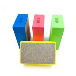 Diamond Hand Polishing Pads Tile Glass Abrasive Grinding Block Pad Stone Marble Ceramic Abrasive Sanding Disc Polisher Tools