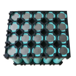 10PCS 4x5 Cell Holder 18650 Lithium Battery Case Holder Batteries Pack Plastic Holder Bracket for 18650 Battery Pack Storage