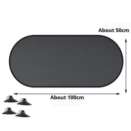 SEAMETA Car Sun Shade UV Protection Car Curtain Car Window Sunshade Rear Window Mesh Sun Visor Summer Protection Window Film