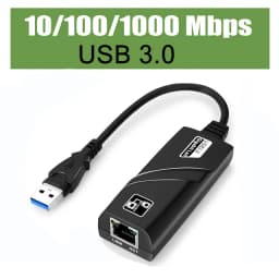 10/100/1000Mbps USB 3.0 Wired USB TypeC To Rj45 Lan Ethernet Adapter Network Card for PC Macbook Windows Laptop