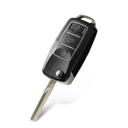 KEYYOU 1PCS Modified Version For Volkswagen VW Golf 4 5 6 7 Jetta Passat CC Tiguan Polo Beetle Skoda Flip Remote Car Key Shell