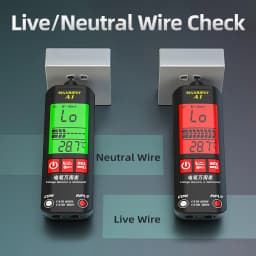 A1 Voltage Tester Smart Digital Multimeter Non-Contact Electrician Pen Detector Voltmeter Ac Live Wire Test Ohm Hz NCV Meter