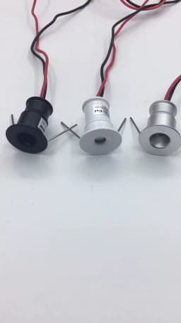 Mini LED Spotlight 1W IP65 Recessed Downlight Indoor 12V Dimmable Spot Light Ceiling Lamp Showcase Display Staircase Lighting