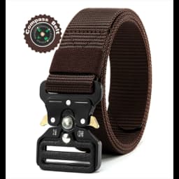 Men's Belt Outdoor Multi Function Compass Belt High Quality Canvas For Nylon Male Luxury Belts Women's Sports Jeans Neutral Belt