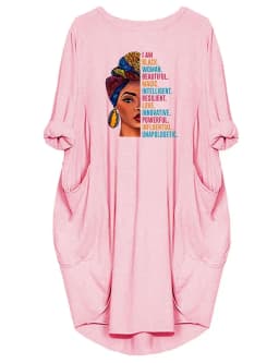 plus Size Women's Short Sleeve O-Neck Loose Casual Dresses Comfortable Fit Mini Dress for plus Size Women