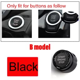 Car Styling For BMW 1 2 3 4 5 6 7 Series F20 F21 F22 F23 F30 F34 F10 F18 F12 F07 F01 F02 ENGINE START STOP Switch Button Sticker