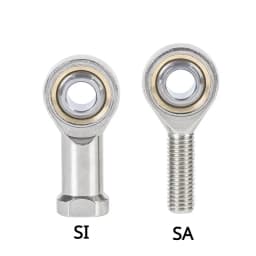 Rod End 5mm6mm8mm10mm12mm Male/Female SA SI T/K POSA8 PHSA8 Ball Joint Metric Threaded Rod End Bearing