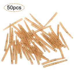 Lixada 30pcs/lot 54mm Anti Tangle Rubber Sleeves Connect with Fishing Hook Carp Coarse for Carp Fishing Accessories