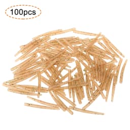 Lixada 30pcs/lot 54mm Anti Tangle Rubber Sleeves Connect with Fishing Hook Carp Coarse for Carp Fishing Accessories