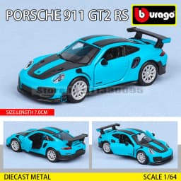 Bburago 1:64 GOLF GT 2017 2020 mustang shelby gt500 Car Model Collection Xmas Gift Toys for Boys Ferrari Benz Volkswagen