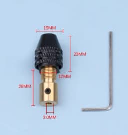2mm-5mm Universal Small Electronic Drill Bit Collet Mini Chuck Tool Set Fixture Clamp Multifunction Micro Electric Drill Chuck