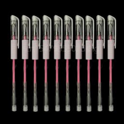 10pcs Pink White Brow Pen Skin Pen Waterproof Eyebrow Lip Tatoo Gel Marker Pen for Microblading Eyebrow Lip Scribe PMU Tool