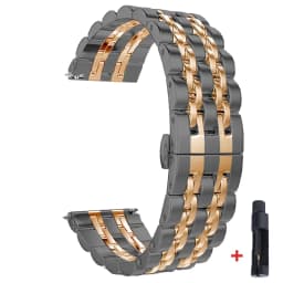 22mm 20mm Stainless Steel Strap for Samsung Watch 3 4 5 45mm Gear S3 46mm 42mm Active2 40 44mm Metal Strap Wristband Bracelet