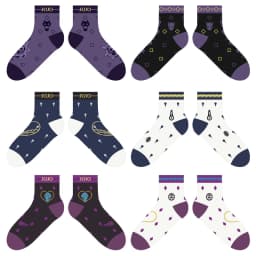 Brdwn Golden Wind Giorno Giovanna Bruno Bucciarati Kira Yoshikage Sock Short Socks Warm