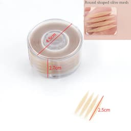 Under Eye Lash Cut Shaped Eyelash Extension Medical Silicone Gel Adhesive Lash Patch Eyelid Tape Sensitive Invisible Makeup Tool