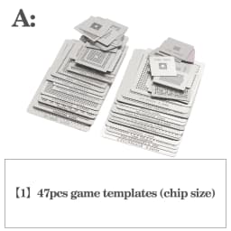 High-quality 47pcs/60pcs game console BGA pressure welding mold template assembly PS5 PS3-CPU PS3-GPU PS4 CXD90042GG CXD90061GG