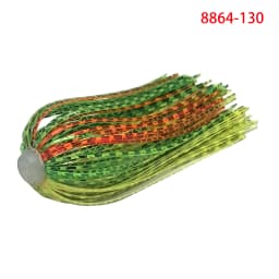 3/10 Pcs/Lot 88 Strands 64mm Silicone Skirts Elastic Hole Umbrella Skirts Fishing Accessories Buzzbaits Spinner Buzz Bait