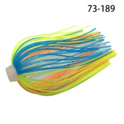 3/10 Pcs/Lot 88 Strands 64mm Silicone Skirts Elastic Hole Umbrella Skirts Fishing Accessories Buzzbaits Spinner Buzz Bait