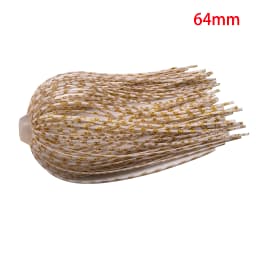 3/10 Pcs/Lot 88 Strands 64mm Silicone Skirts Elastic Hole Umbrella Skirts Fishing Accessories Buzzbaits Spinner Buzz Bait