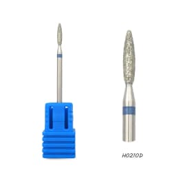 HYTOOS Diamond Nail Drill Bit Rotary Burr Cuticle Clean Manicure Cutters Drill Accessories Nail Beauty Tool Mills-BM0509D