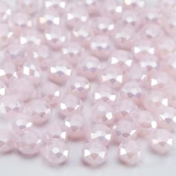 4 6 8 MM Austrian Round Rondelle Crystal Beads For DIY Bracelet Jewelry Making Supples Accessories Wheel Faceted Glass Beads