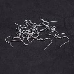100pcs/lot Carven 925 Silver Copper Earrings Clasps Hooks Fittings DIY Jewelry Making Accessories Iron Hook Earwire Jewelry
